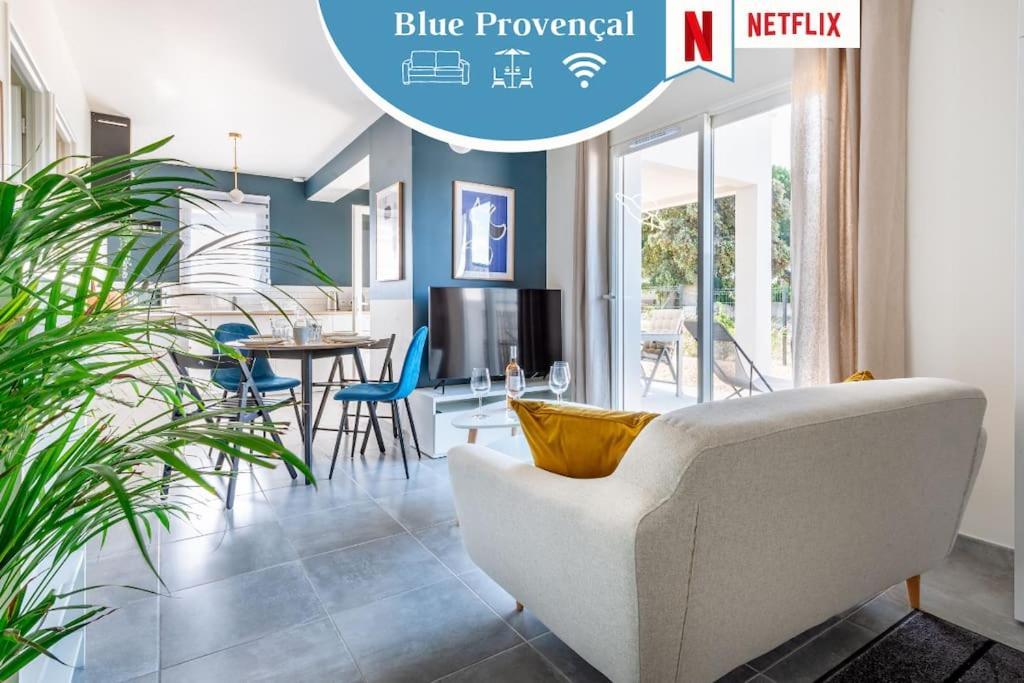☆ Blue Provencal Appartement ☆ Morieres-les-Avignon Eksteriør bilde