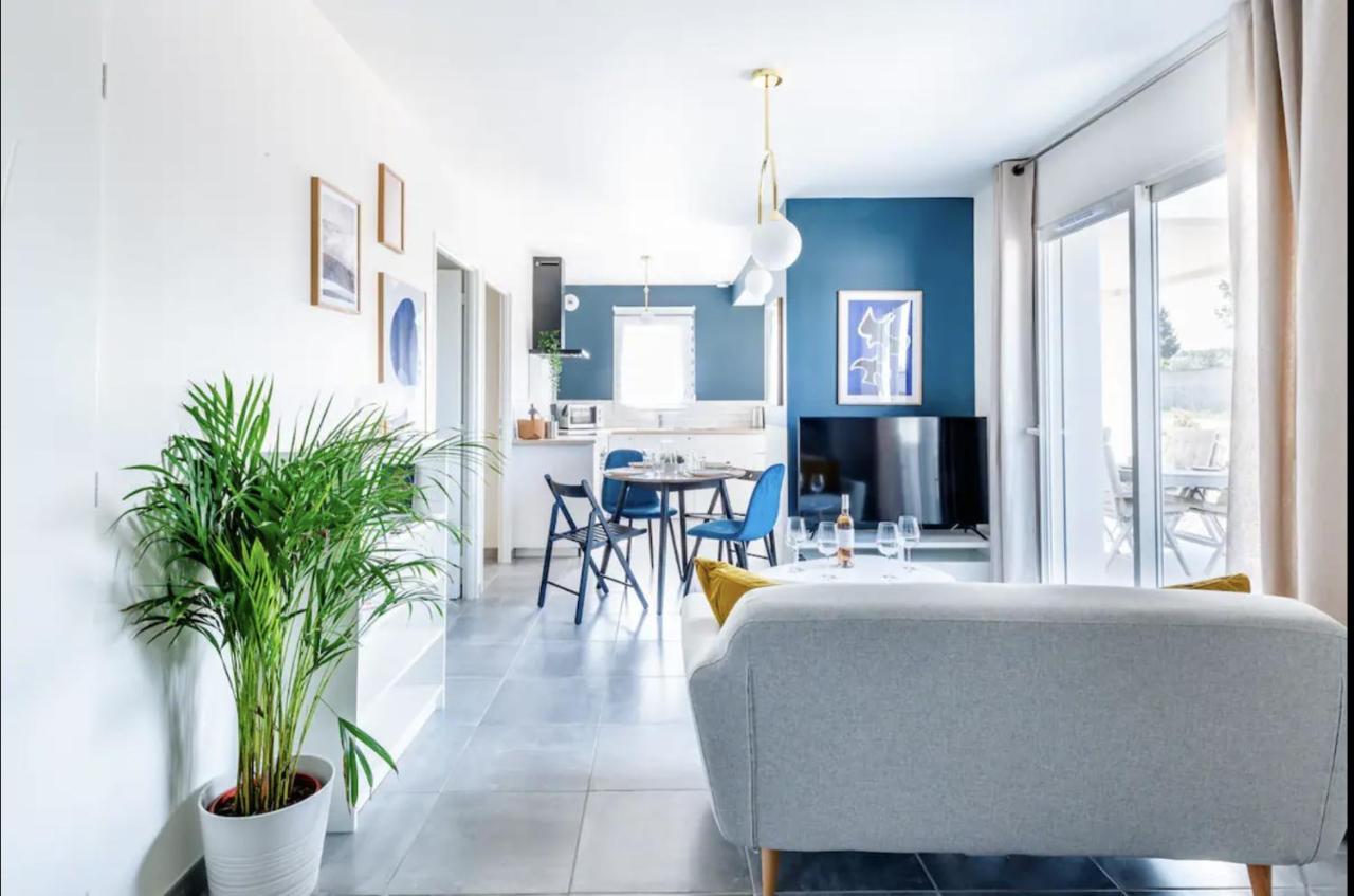 ☆ Blue Provencal Appartement ☆ Morieres-les-Avignon Eksteriør bilde