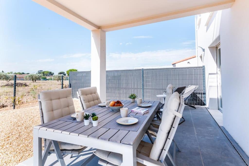 ☆ Blue Provencal Appartement ☆ Morieres-les-Avignon Eksteriør bilde